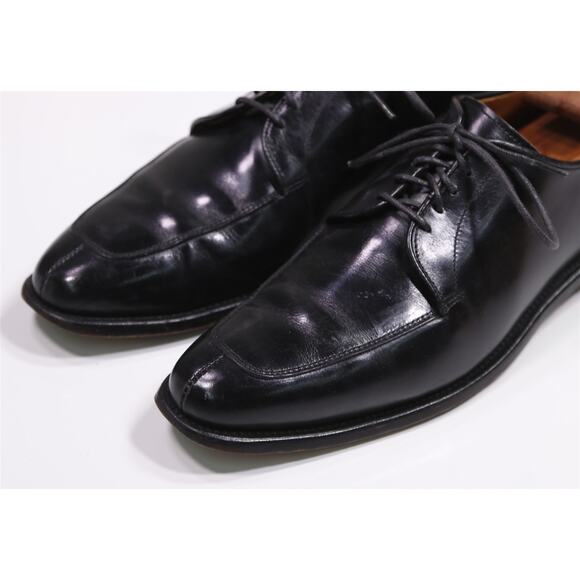 Allen Edmonds Delray Black Split Toe Oxford Leather Dress Shoes Men\'s US 10 A main image 4